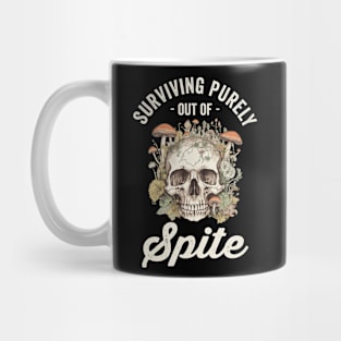 Surviving Purely Out Of Spite Mug